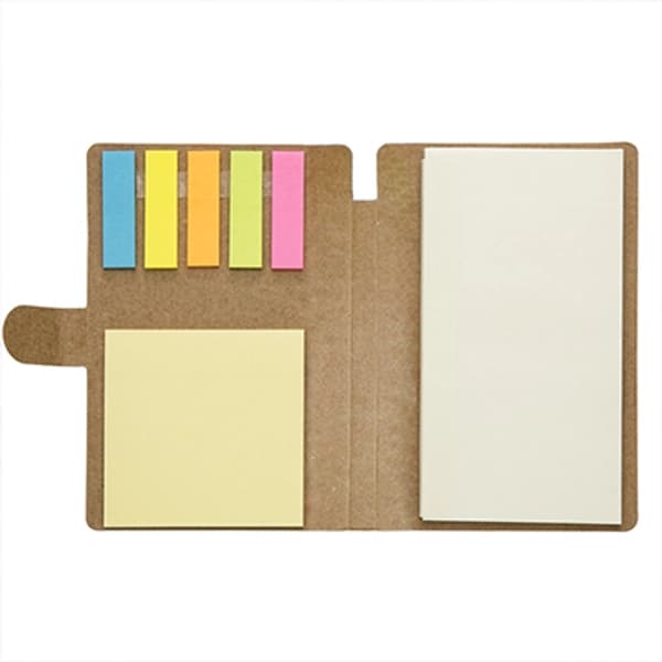 Bloco de Anotações com Post-it Folhas lisas