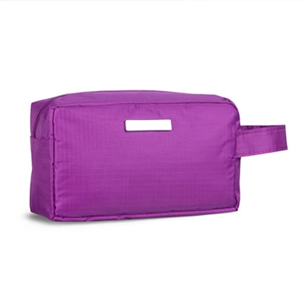 Necessaire de PVC com Plaquinha