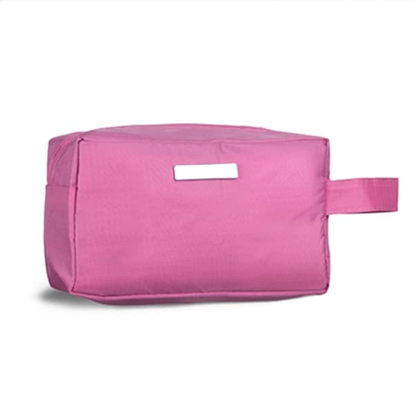 Necessaire de PVC com Plaquinha