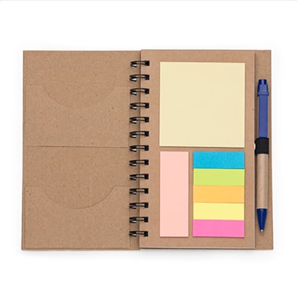 Este é o produto Bloco de Anotações com Caneta e Post-it