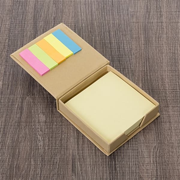 Bloco de Anotações com Post-it 5 furos